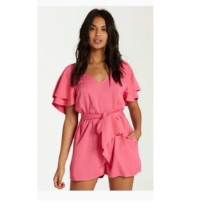 Billabong Pink Romper